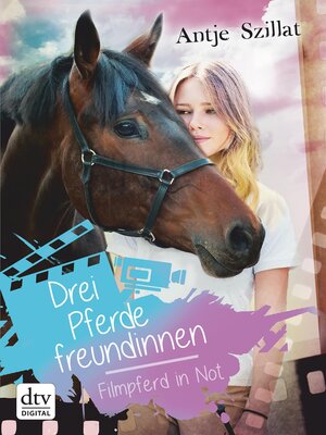 cover image of Drei Pferdefreundinnen--Filmpferd in Not